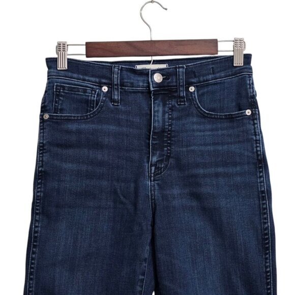 Madewell Tall Stovepipe Jeans in Macintosh Wash Sz 27T - Picture 3 of 12